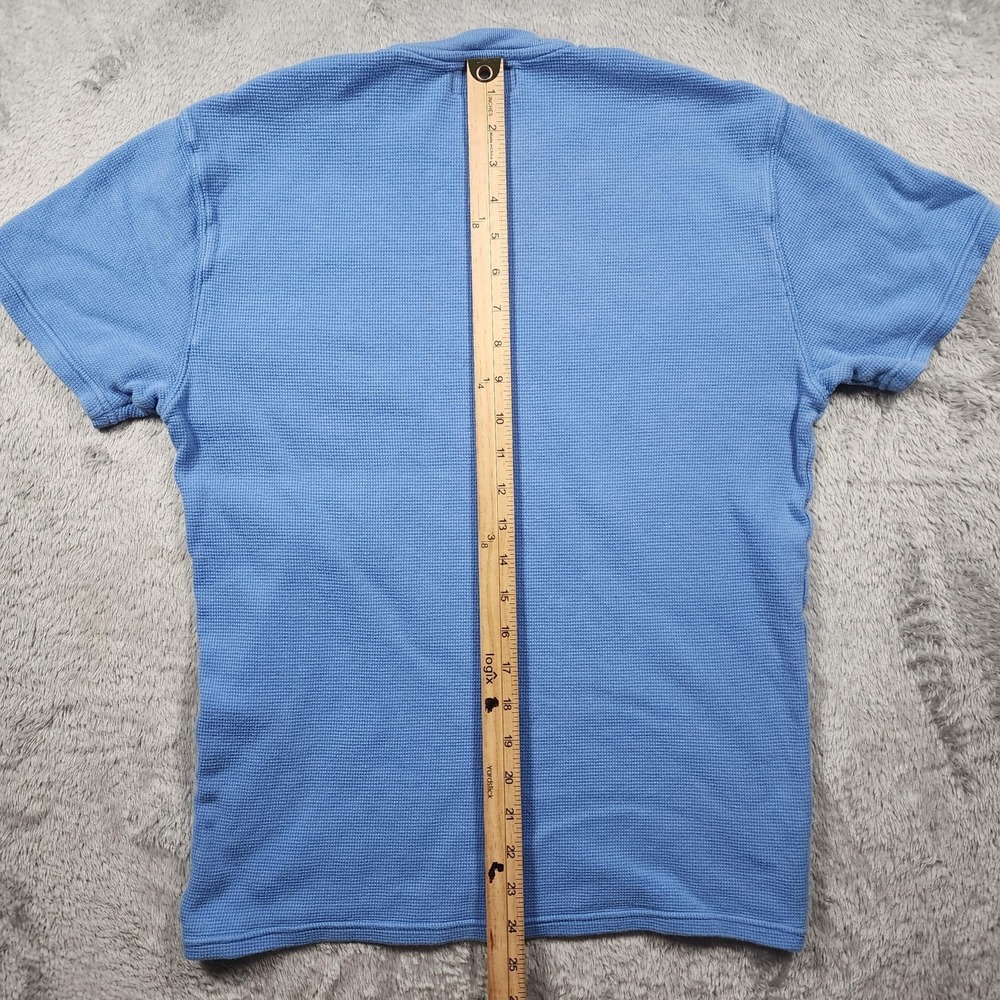 Polo Ralph Lauren Pajama Shirt Mens Medium (Fits Small) Waffle Knit Sleep Lounge - Picture 8 of 10